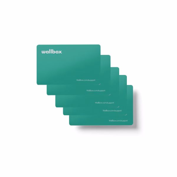 Cartes RFID - compatibles WALLBOX uniquement - pack de 5 cartes – Image 2