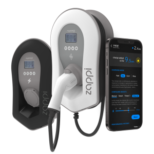 Borne de recharge Zappi V2 3F 22kW 6,5M T2