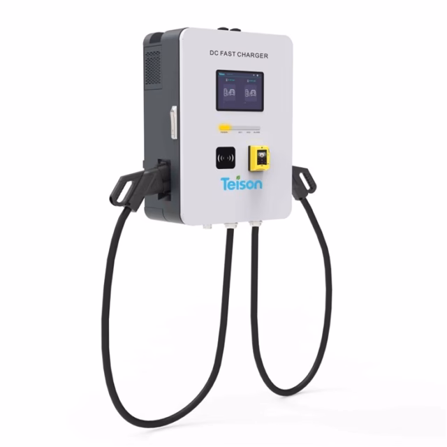 Station de recharge rapide DC 40kW avec 2 pistolets CCS1/2 - TS-EDW040