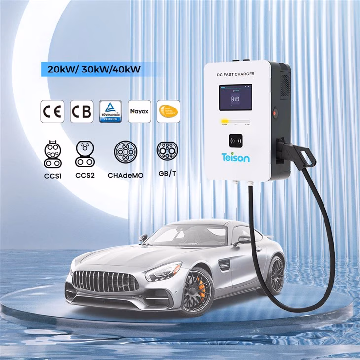 Chargeur rapide DC 30kW mural Teison TS-EDW030 – Image 2