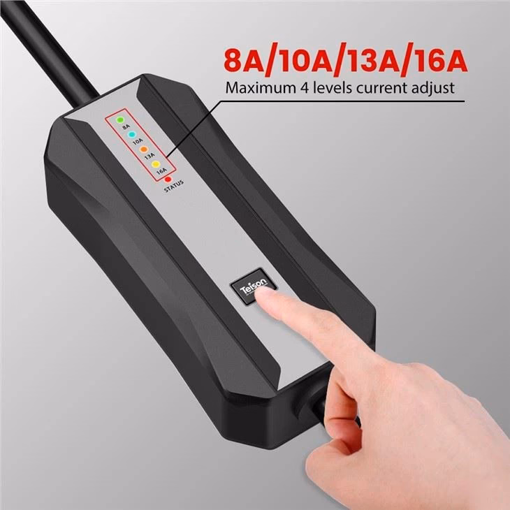 Chargeur Portable Mobile pour Voiture Électrique avec prise Schuko – Image 2
