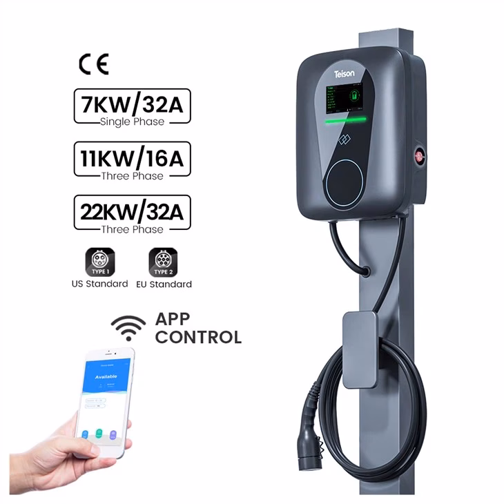 Borne de recharge Teison - Smart Pro Wallbox TS-EVC22-002C-001 – Image 5