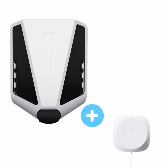 EASEE Charge PRO - Borne de recharge professionnelle 22kW - Wifi - 4G inclus - Compteur MID