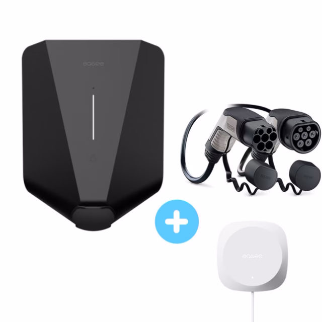EASEE One - Borne de recharge 7,4kW - Monophasé - Wifi - 4G inclus